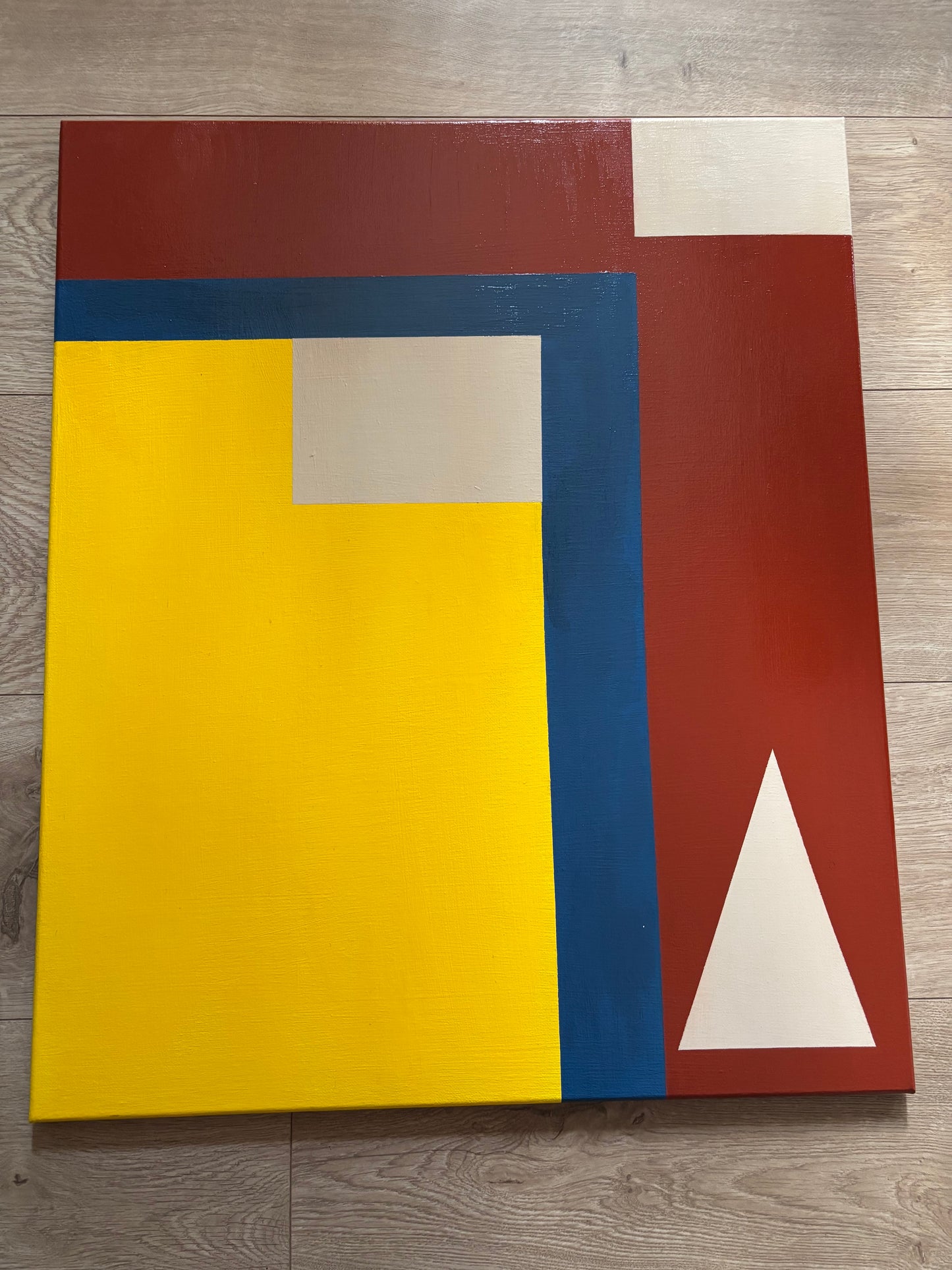 Untitled, Acrylic on canvas, 20x24