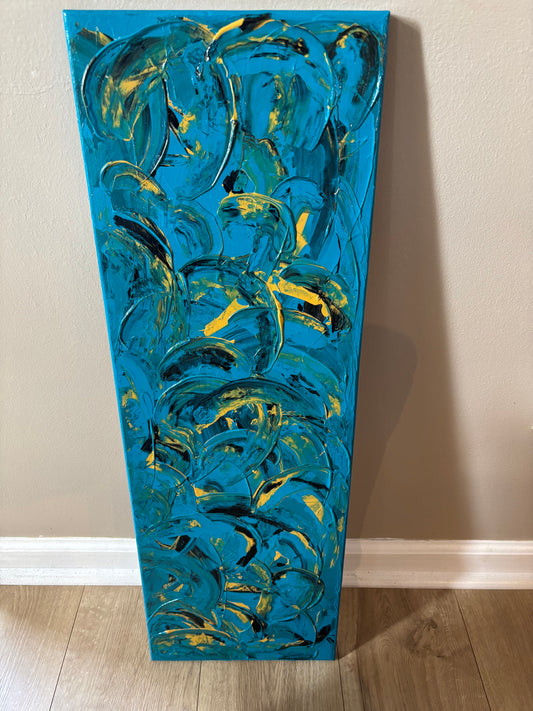 ‘’Maturin’’, Acrylic on canvas, 12x24