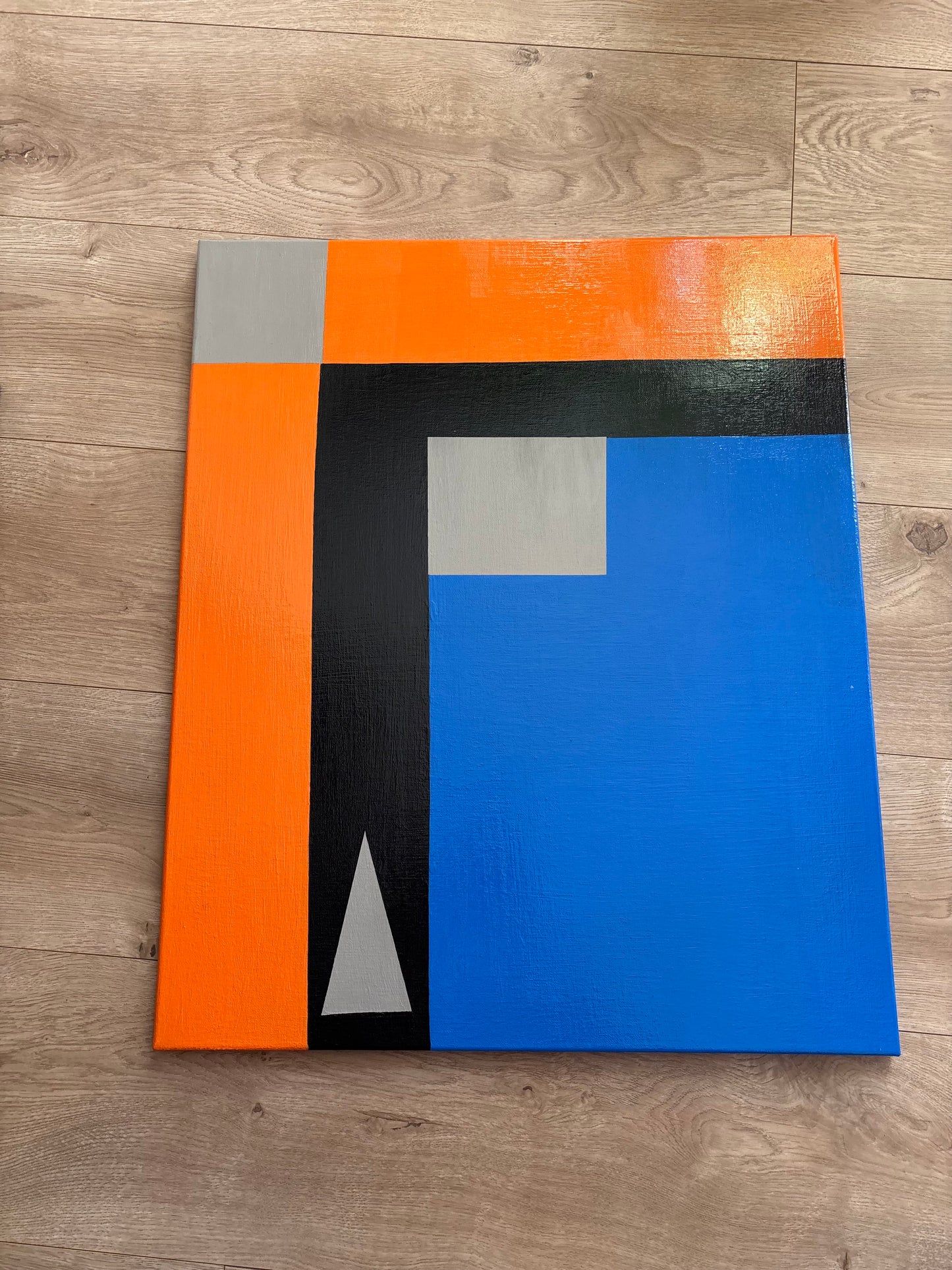 Untitled, Acrylic on canvas, 20x24